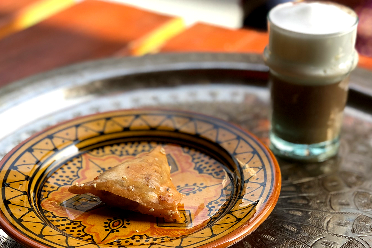 モロッコのお菓子セット（ブリワットとノスノス）　モロッコ家庭料理専門店 Le Marrakech（ル・マラケシュ）